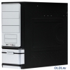 Корпус Linkworld 316-13, ATX, черно-серебр. (c2228), USB 2.0, 500Вт