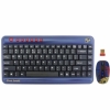 Комплект кл-ра+мини-мышь беспроводной  G-Cube GRKFF-510W, рисунок "Winter"- "зима", 2.4ГГц/15м, приемник- USB, 7 доп. Клавиш