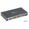 Коммутатор HP V1410-24G Switch J9561A (Unmanaged, 22*10/100/1000 + 2*10/100/1000 or SFP, QoS, 19")