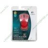 "Мышь" Logitech "Wireless Mouse M310" 910-002174, оптич., беспров., 2кн.+скр., черно-красный, с рисунком (USB) (ret)