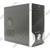 Minitower  Exegate <MA-363> Black(&Silver) MicroATX 400W  (24+4пин) <EX156806RUS>