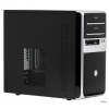 Корпус Winsis WN-26, mATX, 400Вт, черно-серебр., с картридером, USB 2.0, 8см вент-р