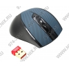 A4Tech V-Track Wireless Mouse <G7-600NX-2 Blue Twill> (RTL)  USB 4btn+Roll,беспроводная, уменьшенная