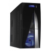 Корпус Texconn 6690 black w/o PSU ATX USB Audio 120*Fan red led Air duct (KJ-6690)