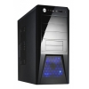 Корпус Texconn 7686 black w/o PSU ATX USB Audio, 120*Fan blue led, mesh front panel, bott PSU (KM-7686)