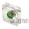 Вентилятор Titan TFD-8025GT12Z 80x80x25mm 3-pin 15dB Ret (TFD-8025GT12Z(RB))