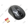 A4Tech V-Track Wireless Mouse <G7-250NX-3 Glossy Grey> (RTL) USB  4btn+Roll,беспроводная, уменьшенная