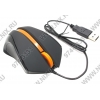 A4-Tech V-Track Mouse <N-310-1 Black+Orange> (RTL) USB 3btn+Roll, уменьшенная