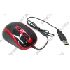 A4Tech V-Track Mouse <N-250X-2 Black+Red>  (RTL)  USB  3btn+Roll,уменьшенная