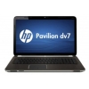 Ноутбук HP dv7-6153er Core i7 2630QM/8G/1500Gb/DVDRW/ATI Radeon HD6770 2Gb/17.3"/1366x768/WiFi/BT2.1/W7HP/Cam/3c/Metal Dark Brown (QC606EA)