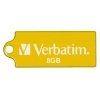 Флеш Диск Verbatim 8Gb Micro Drive 47422 USB2.0 Sunkissed yellow