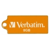 Флеш Диск Verbatim 8Gb Micro Drive 47426 USB2.0 Volcanic orange