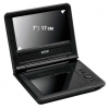 Проигрыватель портативный DVD Mystery MPS-703 черный