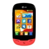 Телефон LG GSM T500 красно-розовый (T500/PINK)
