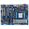 Мат. плата SocketFM1 GIGABYTE "GA-A75-D3H" (AMD A75, 4xDDR3, SATA III, RAID, 2xPCI-E, D-Sub, DVI, HDMI, SB, 1Гбит LAN, USB2.0, USB3.0, ATX) (ret)