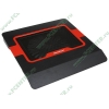 Подставка для ноутбука 15.6" GlacialTech "V-Shield Series V5" с воздушным охлаждением (1 вентилятор d200) + 1 порт USB, черно-красный 