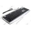Клавиатура Genius KB-110X Silver  <USB> 104КЛ, влагозащита