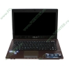 Мобильный ПК ASUS "K43SJ" (Core i5 2410M-2.30ГГц, 4096МБ, 500ГБ, GFGT520M, DVD±RW, 1Гбит LAN, WiFi, BT, WebCam, 14.0" WXGA, W'7 HP 64bit) 