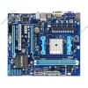 Мат. плата SocketFM1 GIGABYTE "GA-A75M-S2V" (AMD A75, 2xDDR3, SATA III, RAID, 2xPCI-E, D-Sub, DVI, SB, 1Гбит LAN, USB2.0, USB3.0, mATX) (oem)
