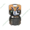 Кабель USB3.0 соединительный USB A-B Flextron "CU3-AMMB-2.0-01-B1", медь 28+24AWG, позолоченные контакты, с ферритовыми кольцами (2.0м) (ret)