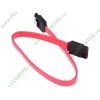 Кабель SATA Flextron "CS2-30-01L-P1", медь 26AWG, с защелкой (0.3м) (oem)