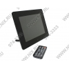 Digital Photo Frame Espada <E-08B-2Gb-Black>цифровая фоторамка  (MP3/WMA/MPEG4/JPEG,  8"LCD,  SDHC/MMC/MS,USB2.0,ПДУ)