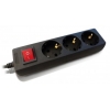 Сетевой удлинитель PC Pet AP02001K-1.8-BK 1.8м (3 розетки) черный (мин.кол.5)