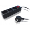 Сетевой удлинитель PC Pet AP02009-1.8-BK 1.8м (4 розетки) черный (мин.кол.5)