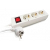 Сетевой удлинитель PC Pet AP02001K-3 3м (3 розетки) белый (мин.кол.5)