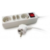 Сетевой удлинитель PC Pet AP02009-3 3м (4 розетки) белый (мин.кол.5)