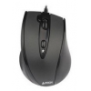 Мышь A4 N-770FX черный оптическая (1600dpi) USB (4but) (мин.кол.5)