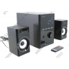 Колонки Gembird Symphony WCS-316 (2x12W +Subwoofer 16W, дерево,  ПДУ,  MP3  плеер)