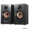 Колонки DEFENDER AURORA S20 Дер.корпус, 2*10W, bass treble (65419)