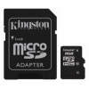 Флеш карта microSDHC 8Gb Class10 Kingston SDC10/8GB + adapter (мин.кол.5)