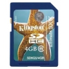 Флеш карта SDHC 4Gb Class6 Kingston SD6G2/4GB generation 2