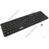 Клавиатура CBR <KB-460W> Black  <USB>  105КЛ,  беспроводная