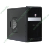 Корпус Minitower IN-WIN "EMR-034", mATX, черно-серебр. (450Вт) 