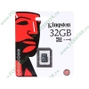 Карта памяти 32ГБ Kingston "SDC10/32GBSP" Micro SecureDigital Card HC Class10 