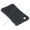 Чехол BUILT "Silicone Soft Case A-PH4S-BLK" для iPhone 4, черный 