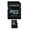 Флеш карта microSDHC 16Gb Class10 Kingston SDC10/16Gb + adapter