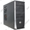 Miditower  Cooler Master <RC-371-KKP500> Elite371 Black&Black  ATX 500W (24+2x4+6пин)