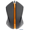 Мышь A4-Tech N-310-1 USB (BLACK+ORANG)