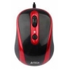 Мышь A4-Tech N-250X-2 USB (BLACK+RED)