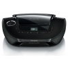 Аудиомагнитола Philips AZ-1837/12 черный 2Вт/CD/CDRW/MP3/FM(an)/USB (AZ1837/12)