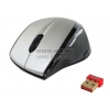 A4-Tech Wireless Optical Mouse <G7-750N-2 Silver> (RTL) USB 5btn+Roll,  беспроводная, уменьшенная
