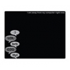 Коврик для мыши G-Cube GMCR-20B Chat Room black