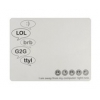 Коврик для мыши G-Cube GMCR-20S Chat Room silver (мин.кол.5)