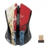 Мышь G-Cube G9PS-310R Paint Splash 2000dpi Wireless Optical 2.4GHz USB