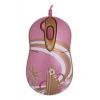 Мышь A4 G-Cube GLA-6SF Golden Surfer pink optical (1000dpi) USB
