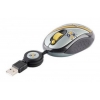 Мышь A4 G-Cube3 GLR-20RR Royal Romance silver optical (800dpi) retractable USB